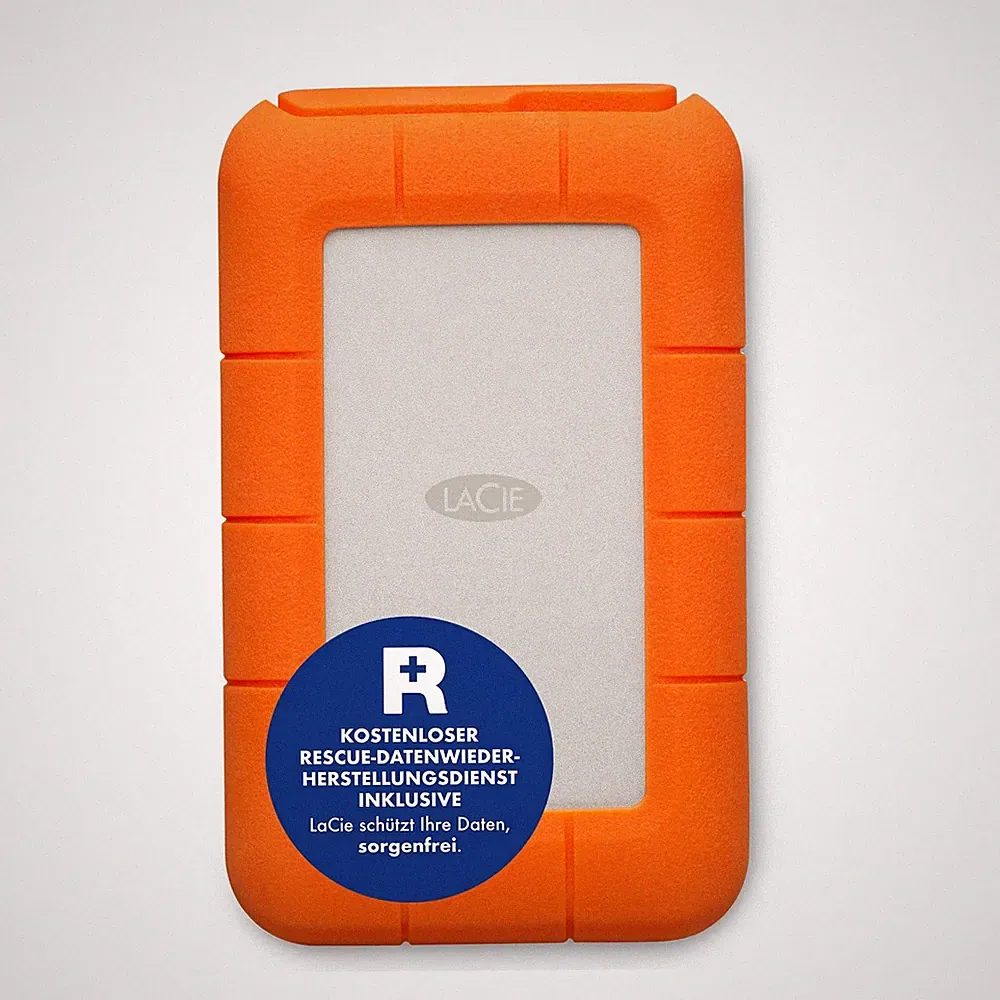 Rugged USB-C, 5TB, Portable External Hard Drive, Drop, Shock, Dust, Rain Resi...